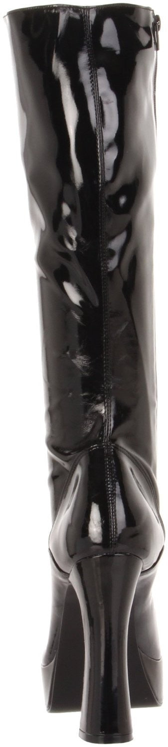 Plateaustiefel mit Frontschnürung