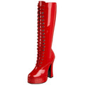 Gogo-Stiefel mit Plateausohle