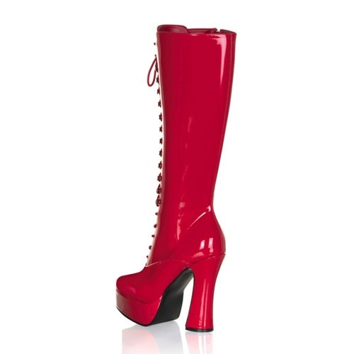 Gogo-Stiefel mit Plateausohle
