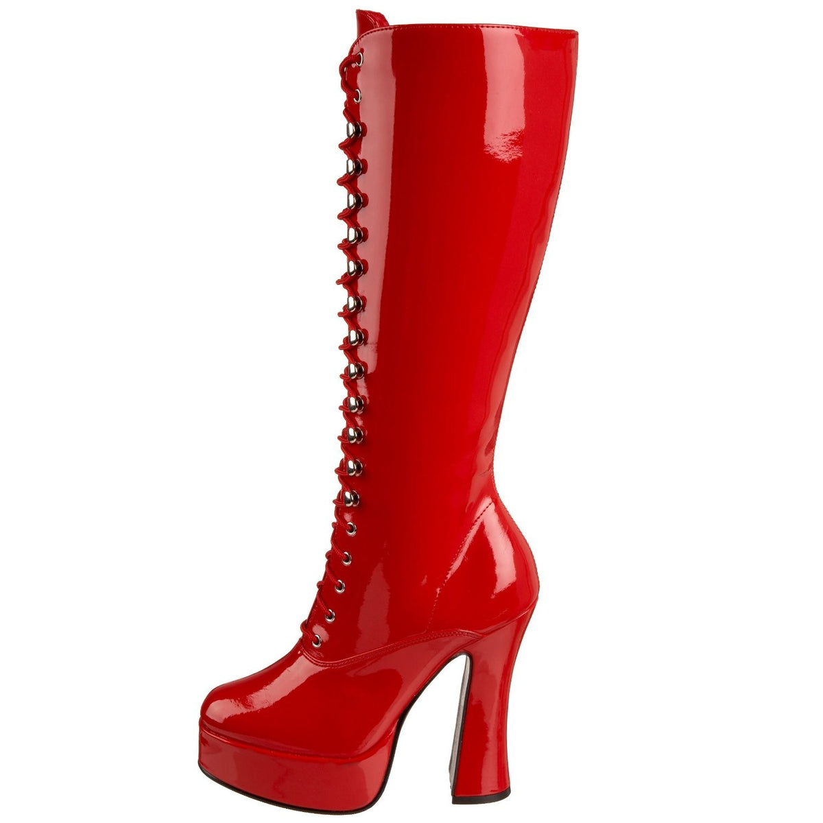 Gogo-Stiefel mit Plateausohle