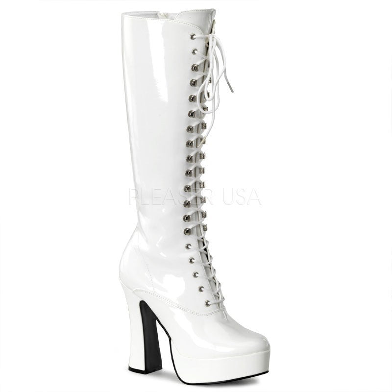 Gogo-Stiefel mit Plateausohle