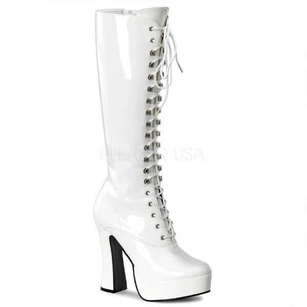 Gogo-Stiefel mit Plateausohle
