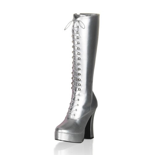 Gogo-Stiefel mit Plateausohle