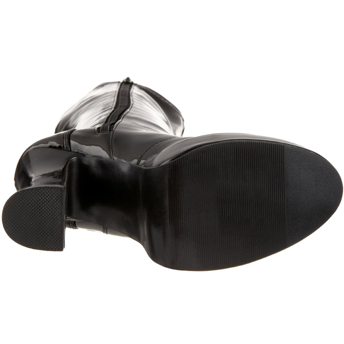 Plateau Stiefel mit seitlicher Schnürung