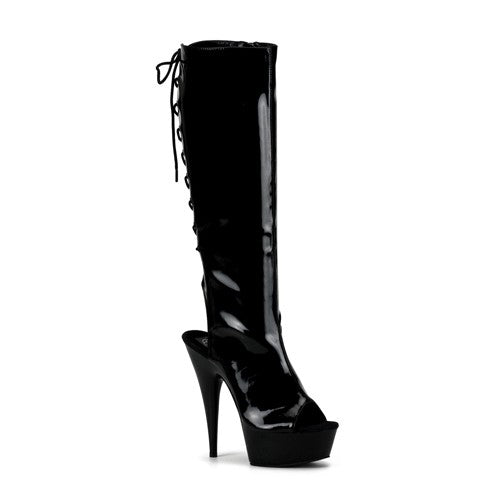 Sexy Plateau Lackstiefel