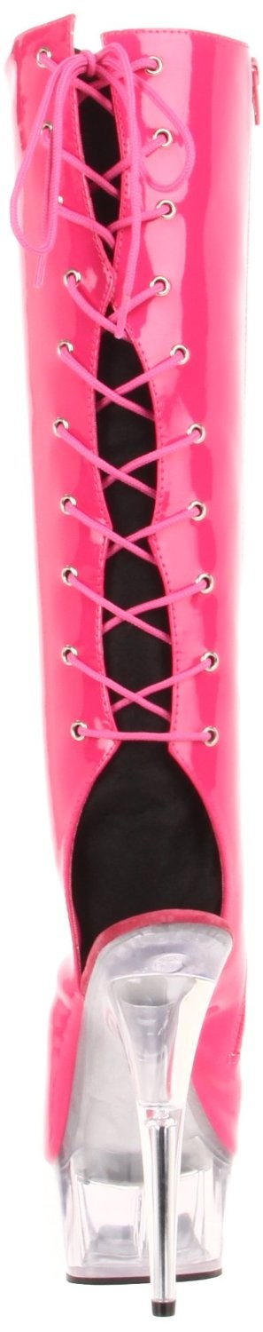Sexy Plateau Kniestiefel von Pleaser