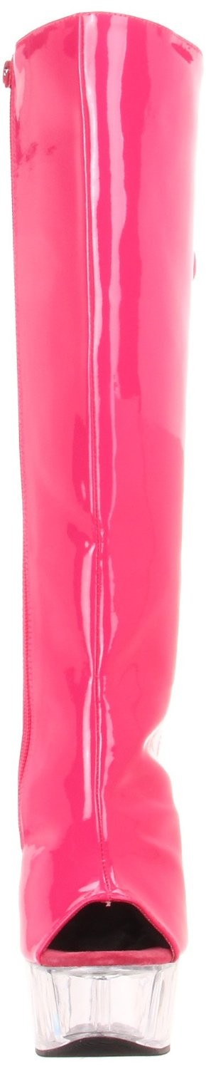 Sexy Plateau Kniestiefel von Pleaser