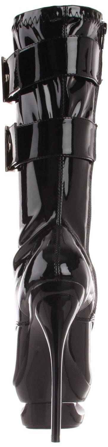 Sexy Pleaser Double-Plattform Lackstiefel