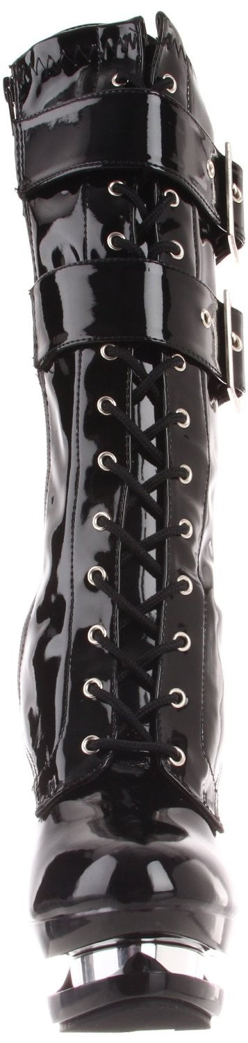 Sexy Pleaser Double-Plattform Lackstiefel