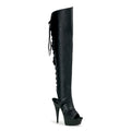 Pleaser Sexy High Heel Plateau Overkneestiefel