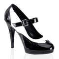 Pleaser Lackpumps mit Miniplateausohle