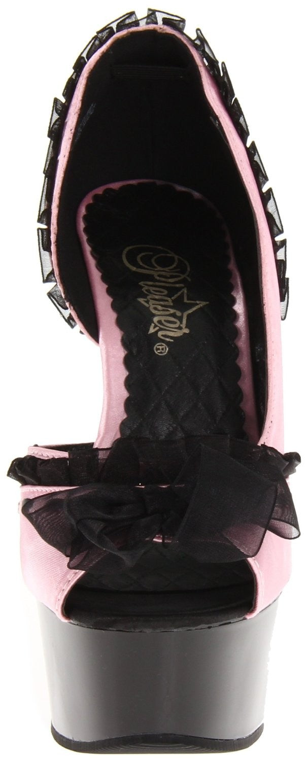Pleaser Sexy Gogo/Tabledance High Heel Plateau-Peep Toe Pumps