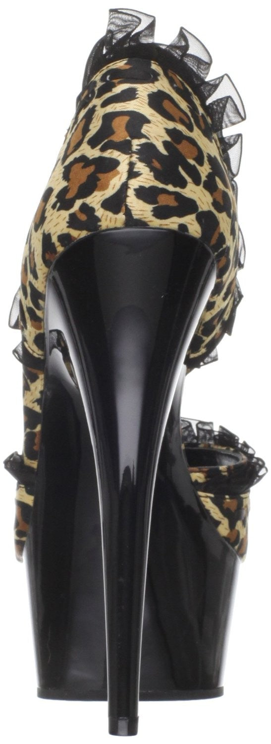 Pleaser Sexy Gogo/Tabledance High Heel Plateau-Peep Toe Pumps