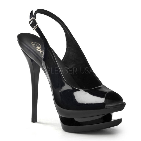PLEASER Double-Platform Sling-Pumps