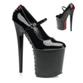 Pleaser Gogo Plateau-Pumps mit Zierschnürung