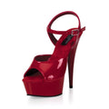 Klassische Plateau Sandalette