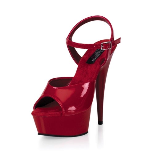 Klassische Plateau Sandalette