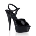 Klassische Plateau Sandalette