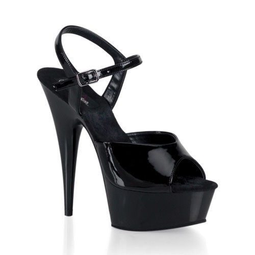 Klassische Plateau Sandalette