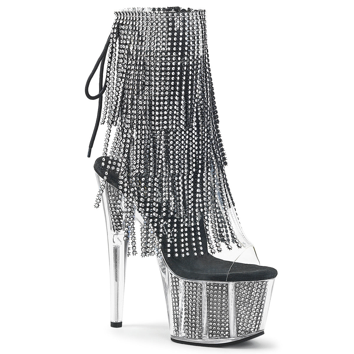 Pleaser Adore 1017SRS Lace-Up Ankle Boot