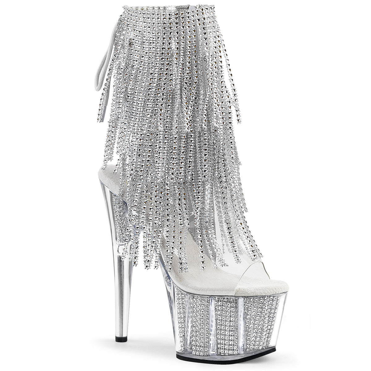 Pleaser Adore 1017SRS Lace-Up Ankle Boot