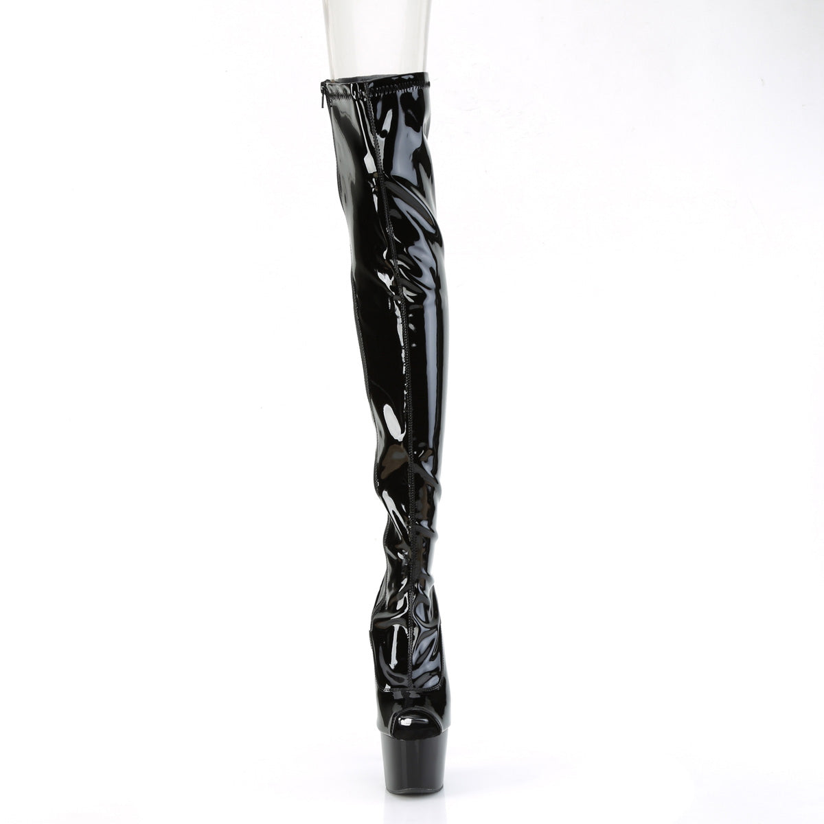 Pleaser Adore 3011 Thigh High Boot - Black - Bild 2