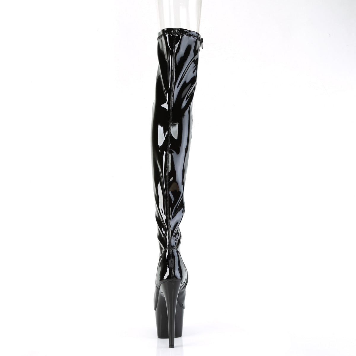 Pleaser Adore 3011 Thigh High Boot - Black - Bild 4