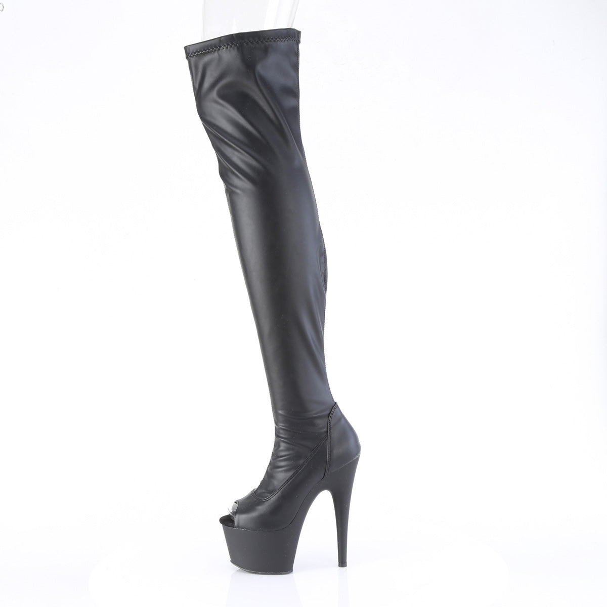 Pleaser Adore 3011 Thigh High Boot - Black - Bild 3