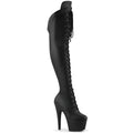 Pleaser Adore 3014 Lace-Up Boot - Black