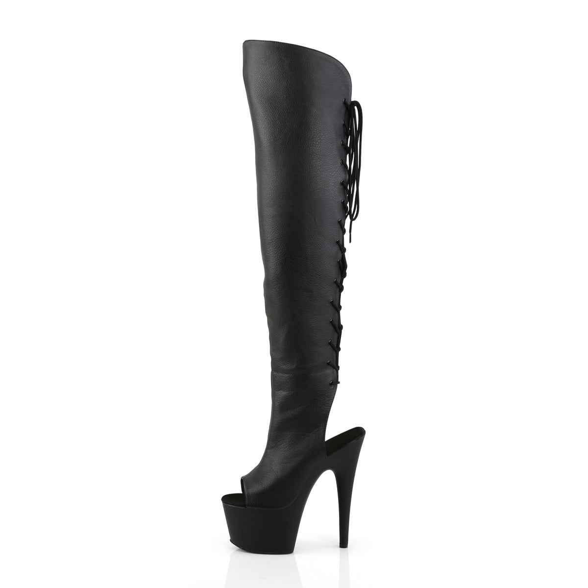 Pleaser Adore 3019 Knee High Boot - Black - Bild 3