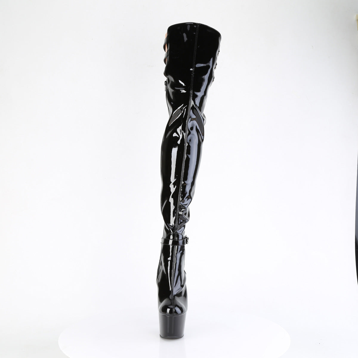 Pleaser Adore 3055 Buckle Boot - Black - Bild 4