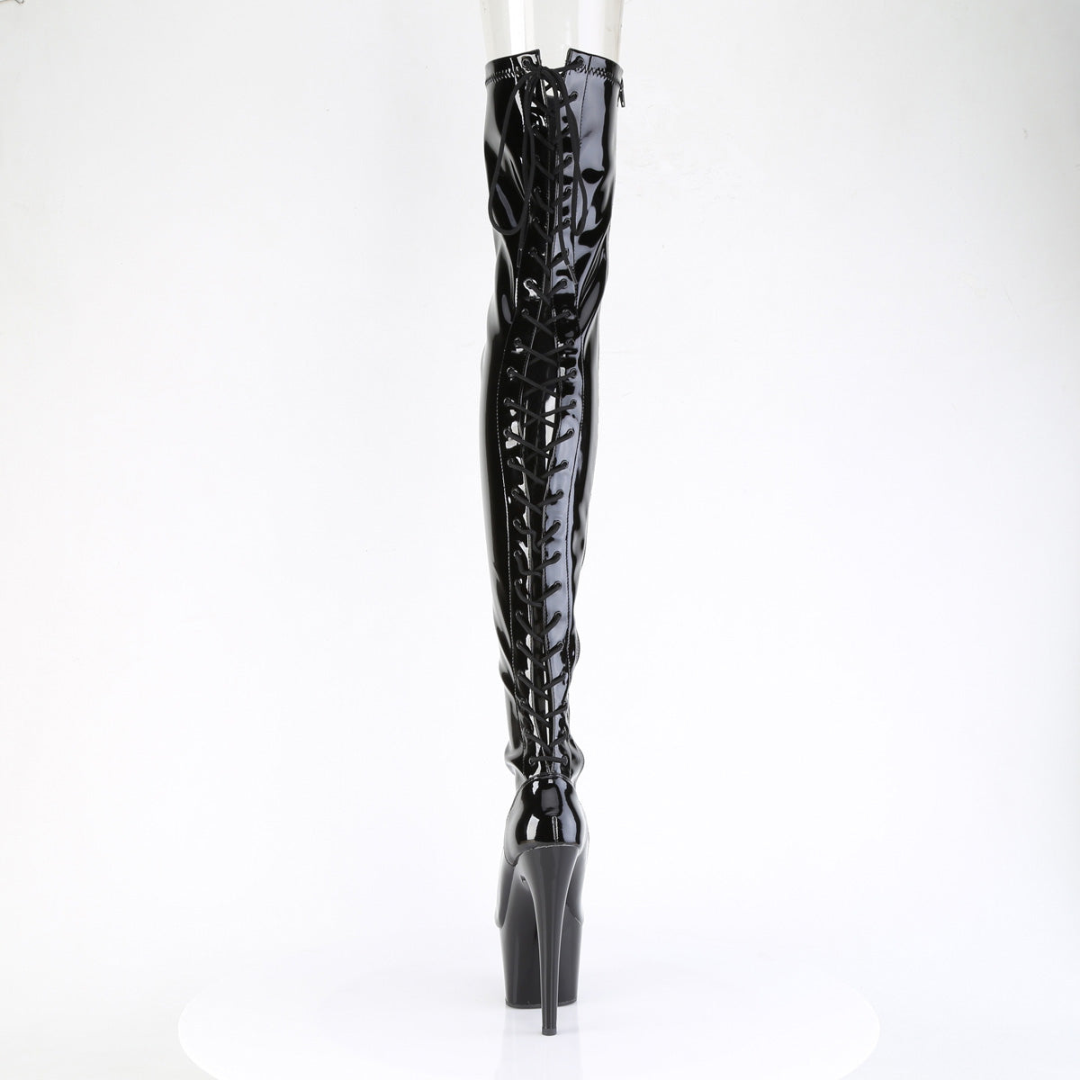 Pleaser Adore 3850 Lace-Up Boot - Black - Bild 4