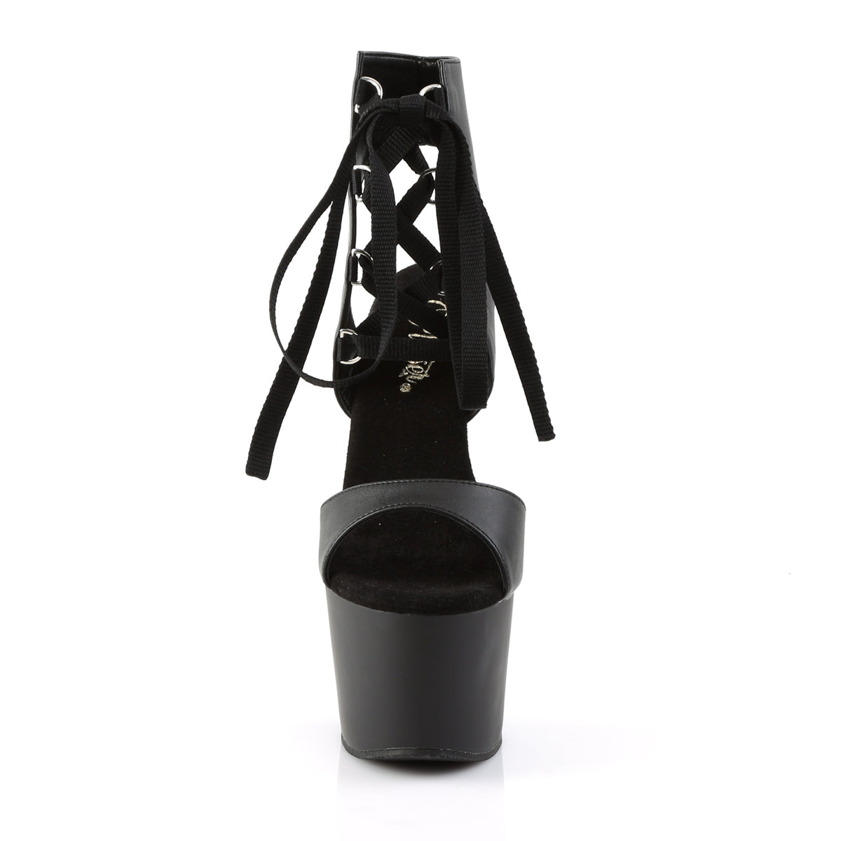 Pleaser Adore 700-14 Lace-Up Sandal - Black - Bild 2