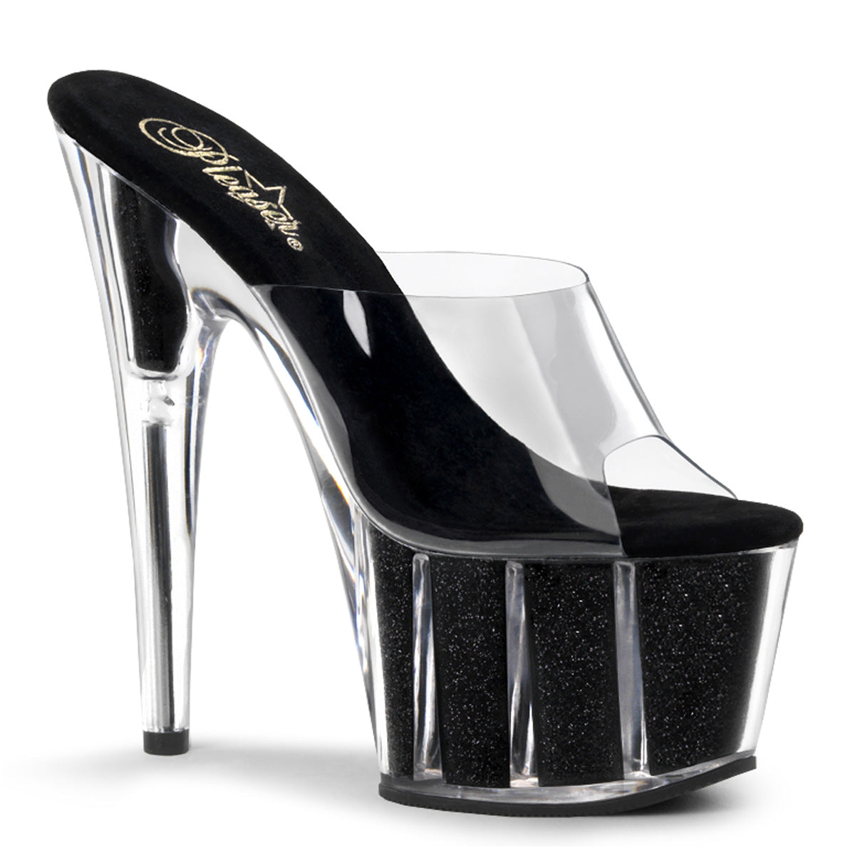 Pleaser Adore 701G Glitter Slide