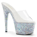 Pleaser Adore 701LG Glitter Slide