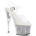 Pleaser Adore 708G Glitter Sandal