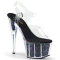 Pleaser Adore 708CG Glitter Sandal