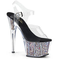 Pleaser Adore 708CG Glitter Sandal