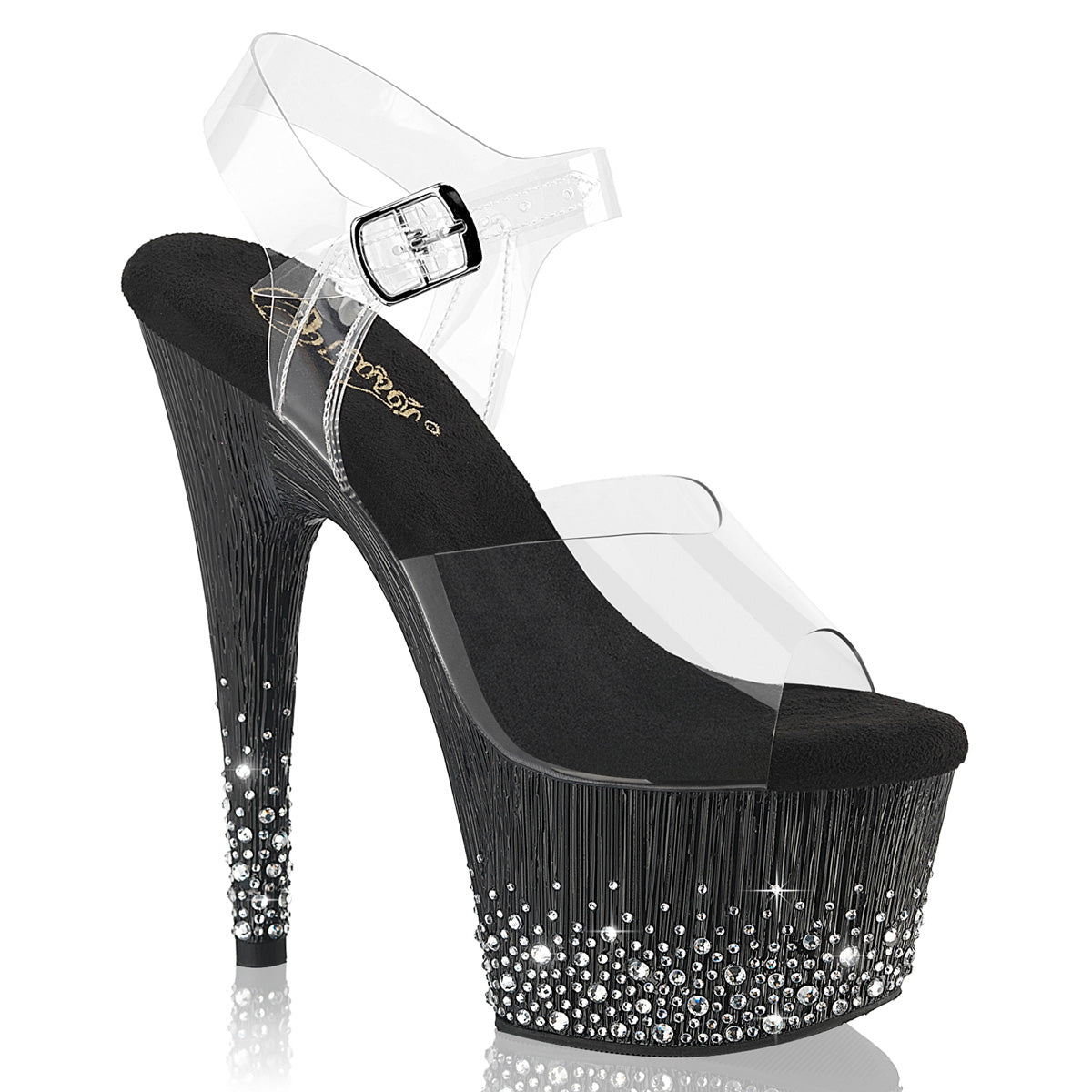 Pleaser Adore 708SPKL-01 Strap Sandal