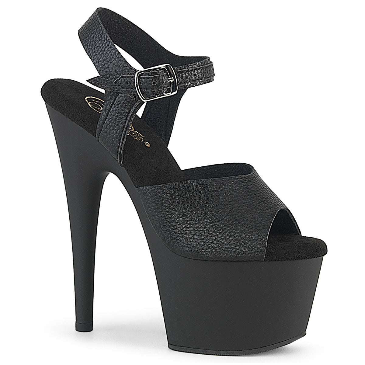 Pleaser Adore 708UL Strap Sandal - Black