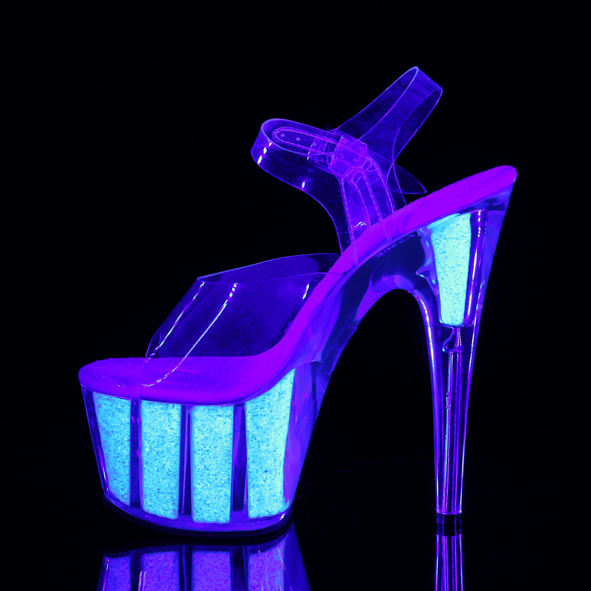 Pleaser Adore 708UVG Glitter Sandal - Bild 3