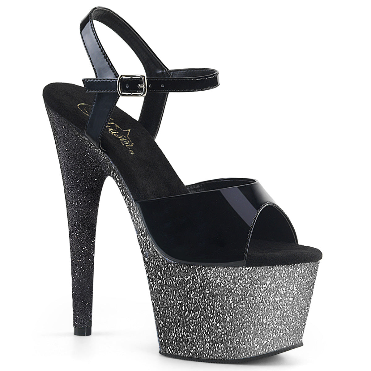 Pleaser Adore 709OMBRE Glitter Sandal
