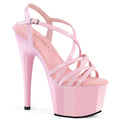 Pleaser Adore 713 Strap Sandal - Baby Pink