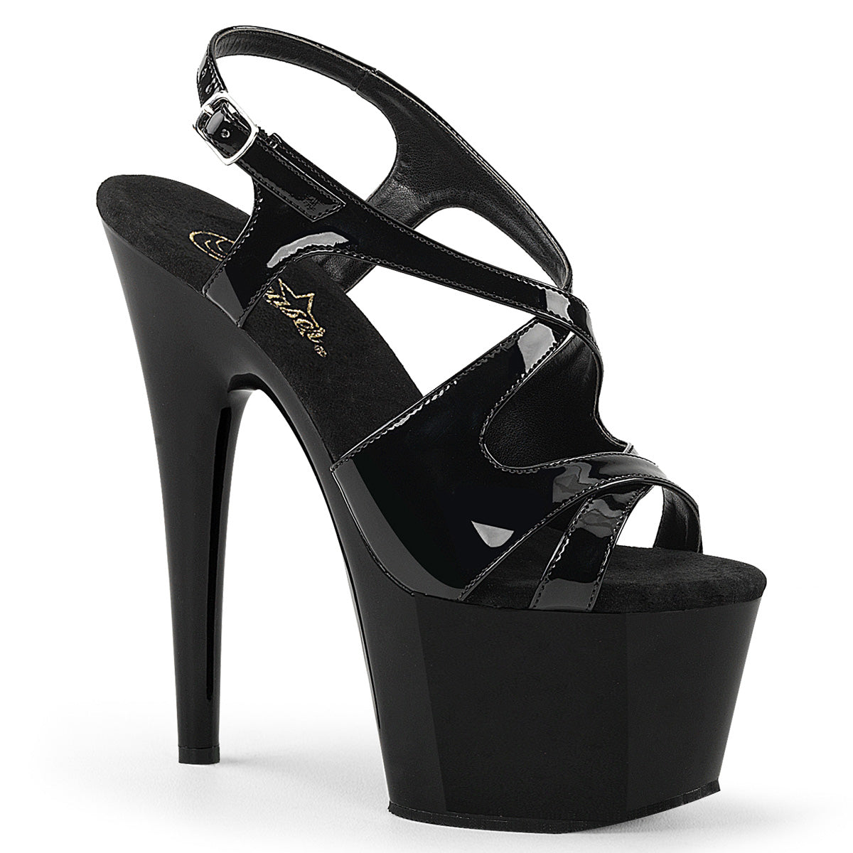 Pleaser Adore 730 Sandal - Black