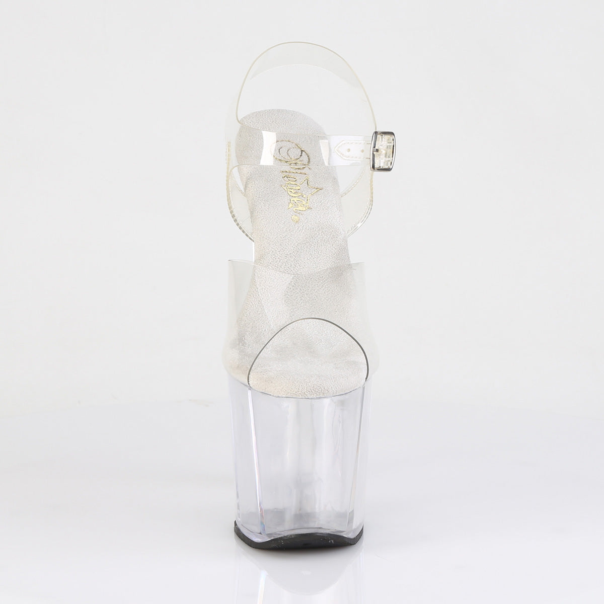 Pleaser Amaze 808 Strap Sandal - Clear - Bild 2