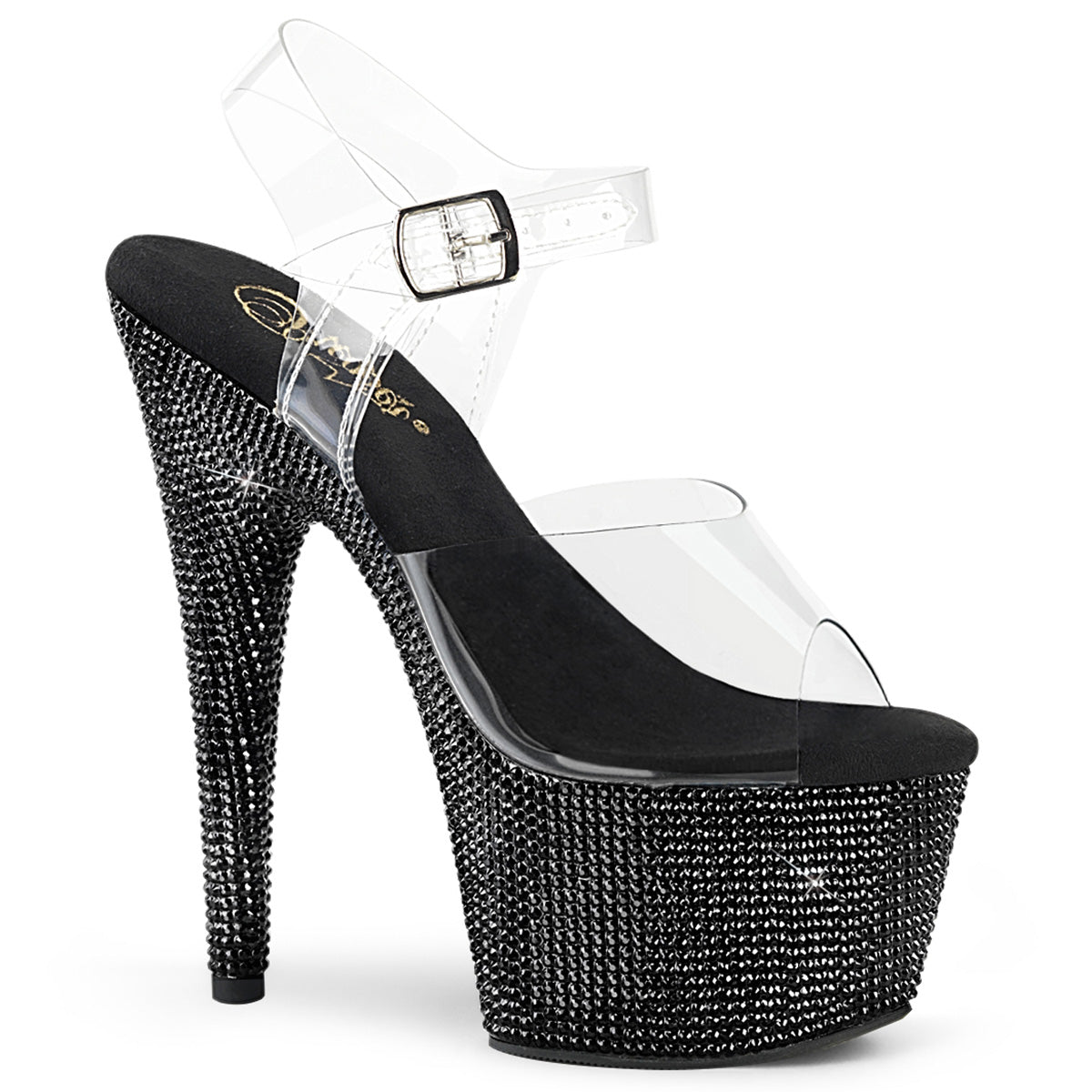 Pleaser Bejeweled 708DM Strap Sandal