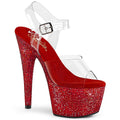 Pleaser Bejeweled 708DM Strap Sandal
