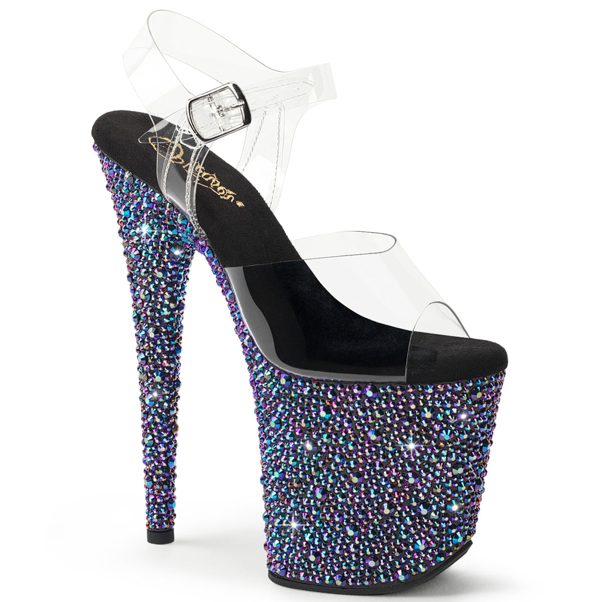 Pleaser Bejeweled 808MS Strap Sandal