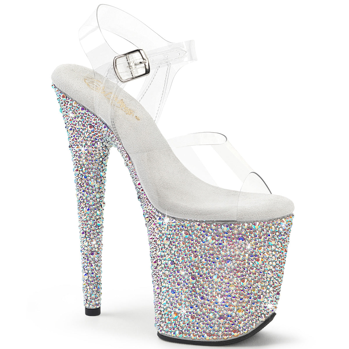 Pleaser Bejeweled 808MS Strap Sandal