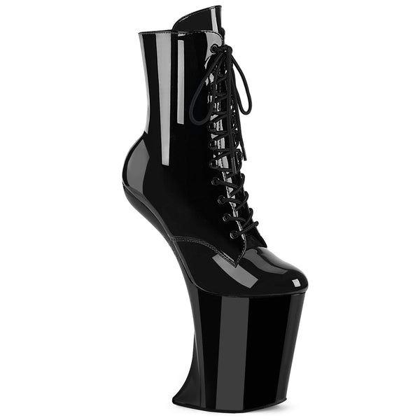 Pleaser Bewitched 1020 Lace-Up Ankle Boot - Black